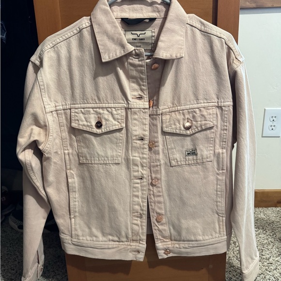 Kimes Ranch light pink denim jacket - Picture 1 of 4